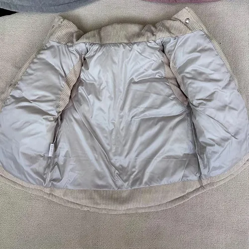 Miniatura 4 de Chaleco de forro polar mullido sin mangas para niños y niñas, abrigo con bolsillos para el pulgar