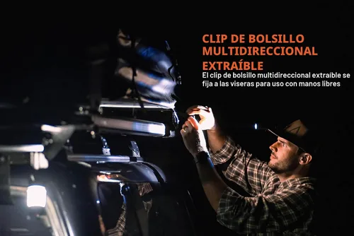 Miniatura 7 de Streamlight 66320 MacroStream USB - Linterna LED recargable de 500 lúmenes y 2000 candelas, compacta EDC con cable USB, color negro