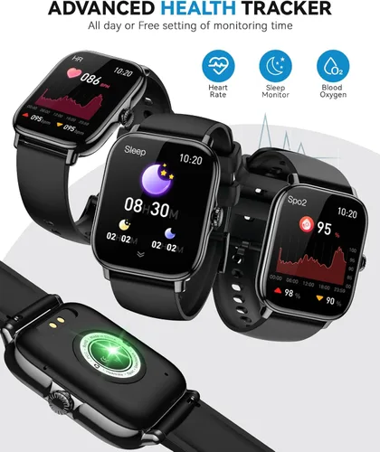Miniatura 4 de Reloj inteligente para mujeres y hombres, contador de actividad/modo deportivo, resistente al agua IP68, 2025, IP68, con monitor de sueño, contador