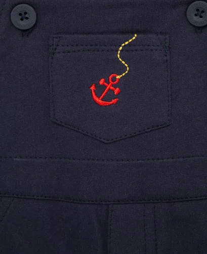 Miniatura 4 de Little Me Conjunto de camiseta y pantalón corto de 2 piezas para bebés