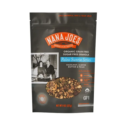 Miniatura 12 de Nana Joes Granola Serie Paleo Arándano, mantequilla de almendras y nuez Hecho a mano sin gluten, vegano, saludable, orgánico, a base de plantas