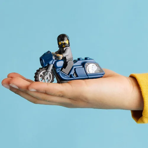 Miniatura 6 de LEGO City Stuntz Touring Stunt Bike 60331 - Juego de juguetes de construcción; bicicleta de volante para niños, niñas y niños a partir de 5 años