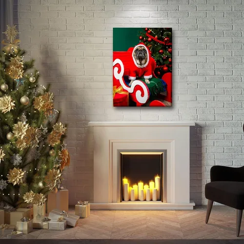 Miniatura 2 de YONICA Imagen en lienzo personalizada de tus fotos, impresión artística de pared personalizada de 24 x 32 pulgadas para decoración del hogar, lienzo