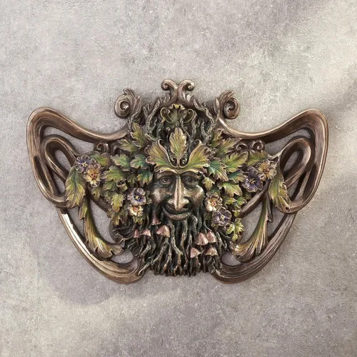Miniatura 3 de Veronese Design Placa de pared de hongos de primavera de hombre verde