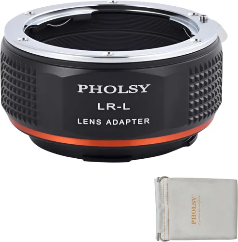 Miniatura 20 de PHOLSY Adaptador de montaje de lente con anillo de control de apertura compatible con lente Sony A Minolta AF a cuerpo de cámara Leica L compatible