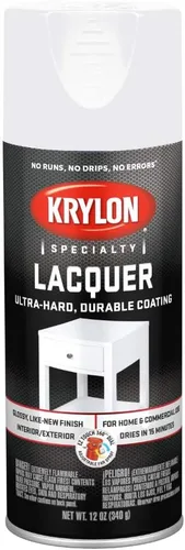 Miniatura 7 de Krylon K07032 7032 Spray de laca, 12 onzas, lata de aerosol, cobertura de 20-25 pies cuadrados, brillo, -29 grados C, 7 Ph, 12 onzas (paquete de 1)