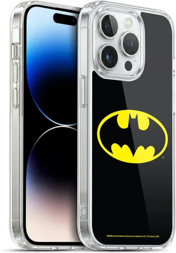 Miniatura 132 de Head Case Designs Funda de gel con licencia oficial de Batman DC Comics Bat Signal Logos [protección de grado militar] compatible con Apple iPhone 7