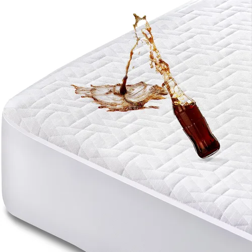 Miniatura 7 de Protector de colchón impermeable refrescante tamaño completo, cubierta de colchón de tela de aire 3D, cubierta de almohadilla de colchón suave