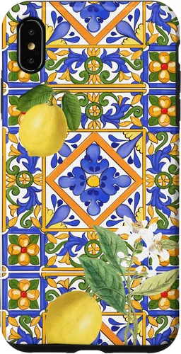 Miniatura 11 de Sicilian,Italian,Summer,Tiles,Citrus,Mosaic,Majolica Art Case for iPhone 17