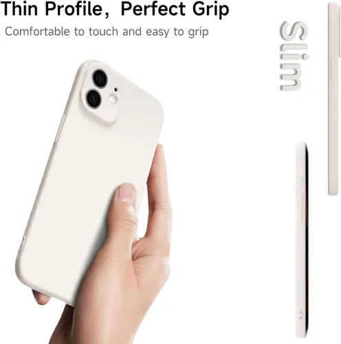 Miniatura 4 de Funda de silicona para iPhone 11, funda delgada de gel de goma suave para mujeres y niñas, bonita funda de teléfono de TPU mate con protección