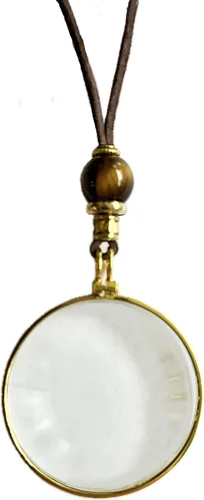 Miniatura 37 de by Wendra Collar con aumento, elementos naturales para aumentar la visión y la energía. ¡Deja tus lentes de lectura en casa! La Loupe
