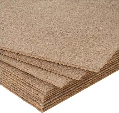 Miniatura 9 de Tapete autoadhesivo para enmoquetado Nexus de 12 x 12 pulgadas, color borgoña, de Achim Home Furnishings, NXCRPTTN12 Canela