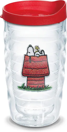 Miniatura 18 de Tervis Colección Best Buddies de Peanuts Snoopy Casa de Woodstock Hecho en Estados Unidos Vaso de viaje aislado de doble pared mantiene las bebidas
