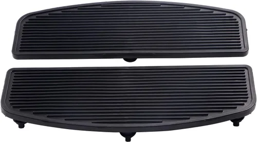 Miniatura 4 de Estriberas de goma para Harley Touring Softail Negro