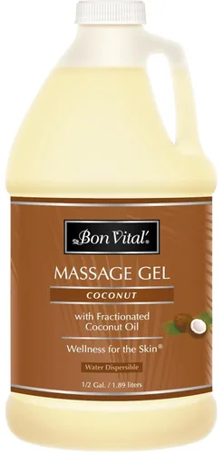 Miniatura 16 de Bon Vital' Naturale Gel de masaje con ingredientes naturales para masaje respetuoso con el medio ambiente, gel de masaje hipoalergénico para pieles