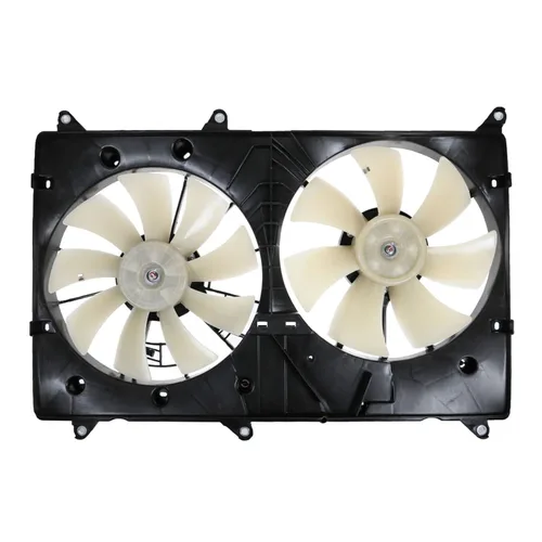 Miniatura 194 de TRQ Conjunto de ventilador de refrigeración del radiador CH3115205 compatible con Jeep Renegade 2019-2021