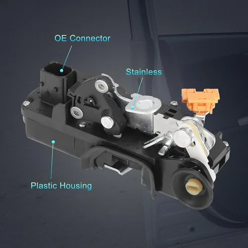Miniatura 5 de X AUTOHAUX Motor de actuador de cerradura de puerta eléctrica Lado trasero izquierdo 931-108 para Cadillac Escalade 2007-2014 para Chevrolet