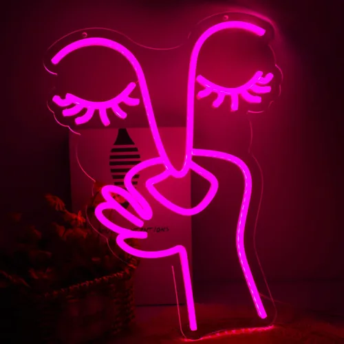 Divertidos letreros de neón de mal olor para decoración de pared, luz de neón LED para baño, regalos de fiesta de cumpleaños de Navidad