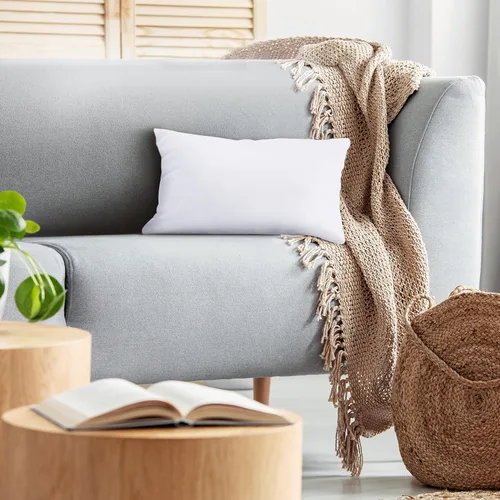 Miniatura 5 de Utopia Bedding Juego de 1 almohada (1 unidad, color blanco) – Almohadas alternativas de plumón de 12 x 20 pulgadas para cama, sofá y sofá, almohada