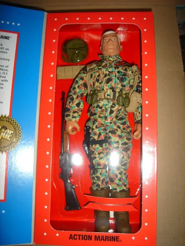 Miniatura 3 de Figura de acción marina GI Joe de 12 pulgadas de la Segunda Guerra Mundial Edición Conmemorativa Numerada del 50 Aniversario (Hasbro 1995)