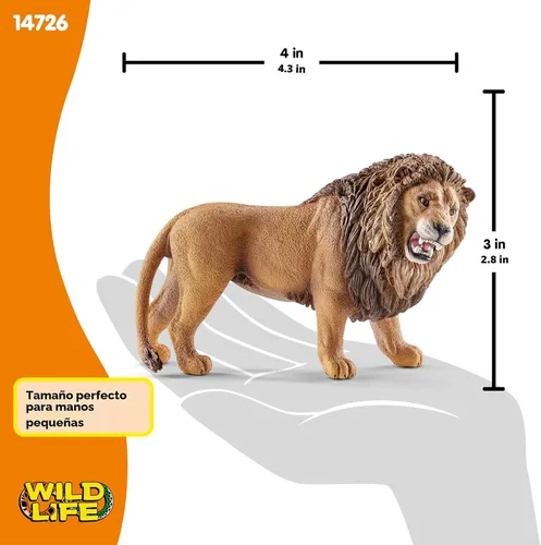 Miniatura 5 de Figura de león rugiendo Schleich