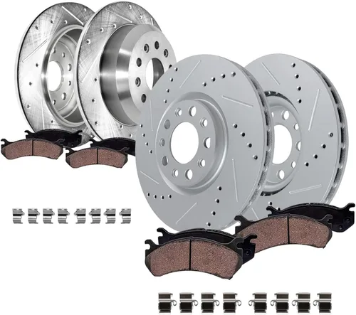 Miniatura 8 de Detroit Axle - Pastillas de freno para Dodge Ram 2500 3500 2003-2008, Ram 4000 2005-2008, 2004 2006 2007 Pastillas de freno de cerámica delanteras