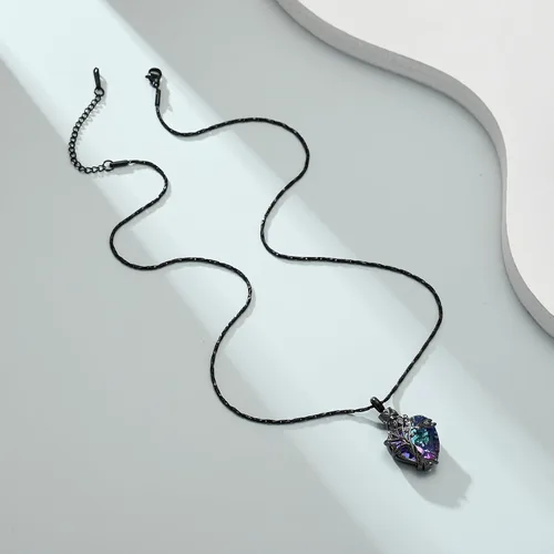Miniatura 49 de Imrsanl Collar de urna de árbol de la vida con forma de corazón, joyería de cremación para hombres y mujeres, recuerdo, joyería conmemorativa