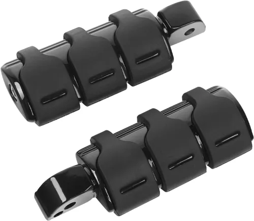 Miniatura 31 de TCT-MOTORPARTS Clavijas cromadas para estribera trasera para Harley Davidson Softail Fat Boy 18-25 Estriberas para pasajeros Estilo #20