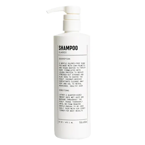 Miniatura 12 de Blu Atlas - Champú natural para hombres, sin sulfato para todo tipo de cabello, 15 ingredientes, sin relleno, ayuda con la caspa y el cuero