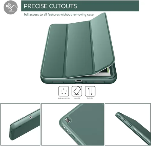 Miniatura 5 de SURITCH Funda para Samsung Galaxy Tab A 8.0 2019 (SM-T290/T295), [Protector de pantalla integrado] [apagado automático/activación] Funda de piel