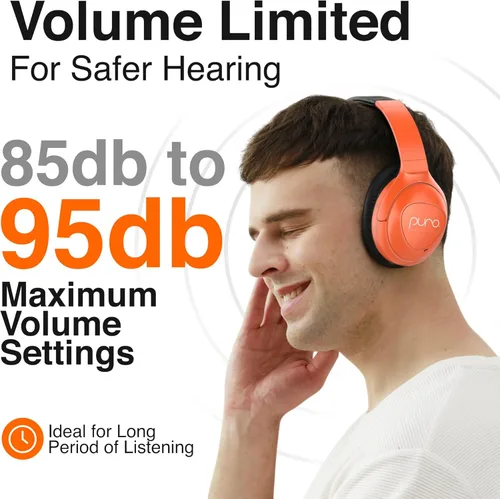 Miniatura 2 de Puro Sound Labs PuroPro - Auriculares híbridos con cancelación activa de ruido, limitación de volumen, audio de alta resolución, 32 horas