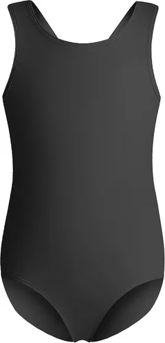 Miniatura 2 de Phineein Leotardos de gimnasia para niñas con espalda cruzada, sin mangas, para ballet, danza, elegante, cruzado