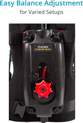 Miniatura 5 de FLYCAM Flowline Master - Soporte corporal profesional para cámara/cardanes (9-27 libras) (FLCM-FLN-MSTR)