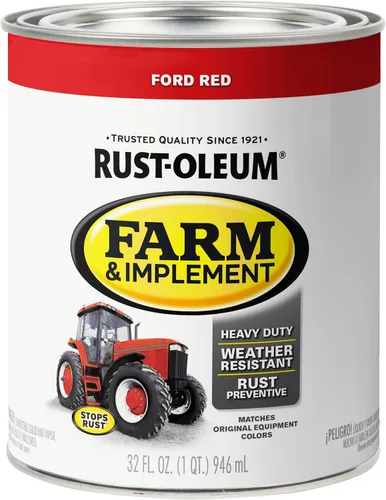 Miniatura 57 de Rust-Oleum 280131-6PK Pintura en aerosol para granjas e implementos, 12 onzas líquidas, color azul Ford, paquete de 6 Ford azul