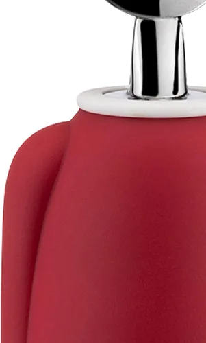 Miniatura 4 de Alessi AAM23 R Alessandro M. - Sacacorchos de diseño en Zamak cromado y resina termoplástica, rojo y blanco Rojo/Blanco