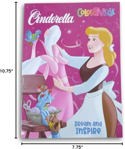 Miniatura 2 de Libro de actividades y colorear de Cenicienta - La portada varía - 64 páginas