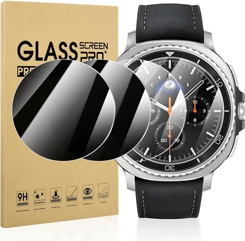 Miniatura 9 de Suoman Paquete de 4 protectores de pantalla de vidrio templado para Samsung Galaxy Watch 4 Classic de 1.81 pulgadas (1.811 in) para Galaxy Watch 4