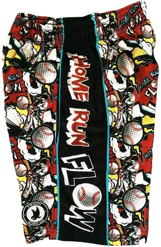 Miniatura 2 de Flow Society Home Run - Pantalones cortos deportivos para niños, pantalones cortos deportivos para gimnasio