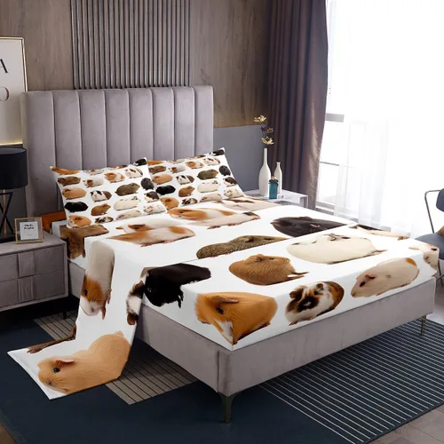 Miniatura 37 de Erosebridal Juego de sábanas tamaño individual de cola de sirena para niños, decoración de habitación de sirena, sábana bajera ajustable