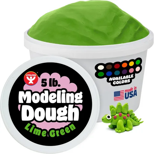 Miniatura 16 de Hygloss Play - Masa de modelado para niños, masa sensorial segura y no tóxica para artes y manualidades, bañera de 3 libras, arcilla de juego