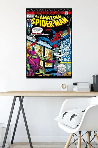 Miniatura 4 de Marvel Comics Spider-Man - Póster de pared Amazing Spider-Man #137, 34 pulgadas de largo x 22.4 pulgadas de ancho, versión premium sin marco