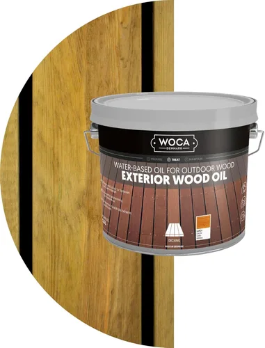 Miniatura 22 de WOCA Comprobador de aceite de madera exterior de Dinamarca, aceite penetrante a base de agua para superficies de madera al aire libre, muestra