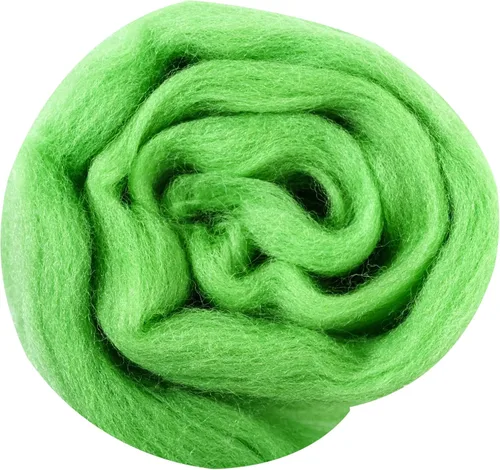 Miniatura 140 de 24 tipos de lana rosa, 4.23 oz (120 g), adecuado para fieltro húmedo y fieltro de aguja de telas hiladas de lana. Un paquete de prueba está Tonos