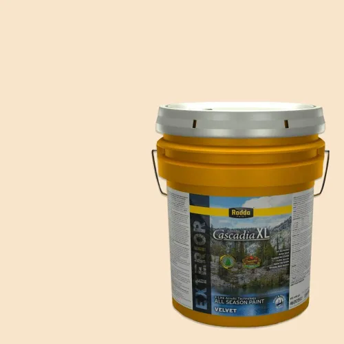 Miniatura 105 de Rodda Paint CASCADIA XL Pintura e imprimación satinada exterior en uno, cuarto de galón, Cantera