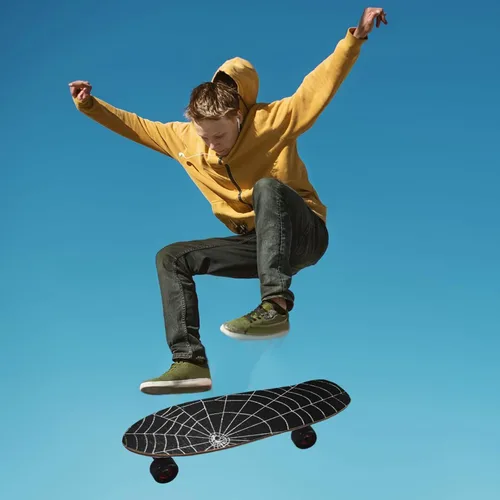 Miniatura 6 de YETTASBIN Cinta de agarre para patineta, sin burbujas, antideslizante, papel de lija para patineta, 33 x 9 pulgadas
