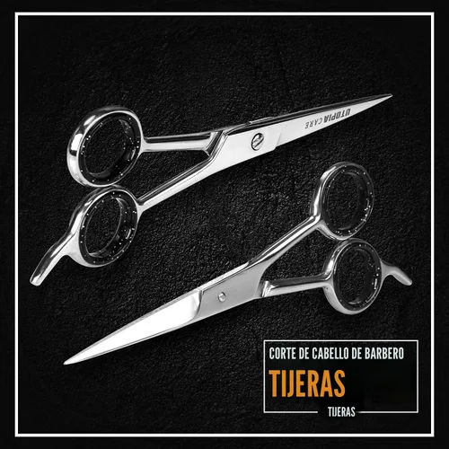 Miniatura 7 de Tijeras de corte de pelo profesionales (6.5-pulgadas), acero inoxidable templado hielo reforzada con cromo para resistir el óxido, por Utopia Care