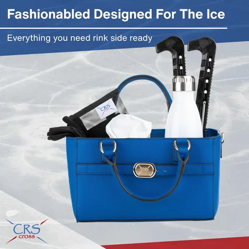 Miniatura 73 de CRS Cross Rink Side Tote. Ice Skating Accessory Bag-Figure Skating, Roller, Inline Skaters, Dance, Cheer.Organizes Guards Water Bottle Phone