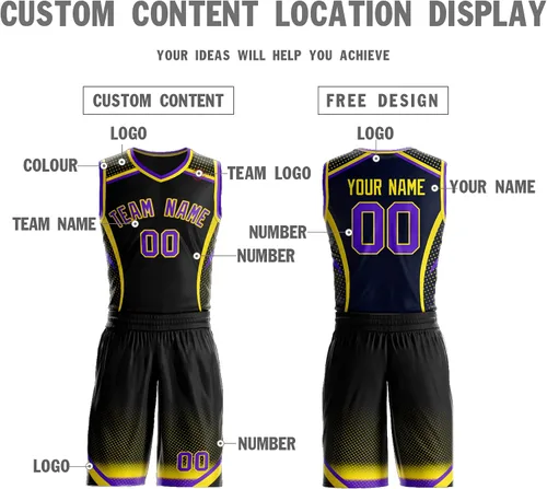 Miniatura 3 de Pantalones cortos de jersey de baloncesto personalizados uniforme de equipo número de nombre personalizado hombres ropa deportiva juvenil