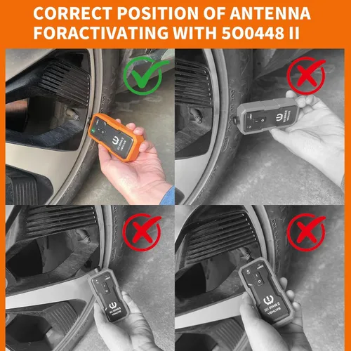 Miniatura 6 de Herramienta de reaprendizaje TPMS para sensor de neumáticos GM, versión mejorada EL-50448, herramienta de reinicio de activación del sistema