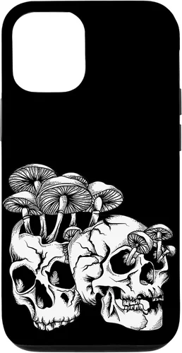 Miniatura 28 de Skull Goth Gothic Occult Emo Satanic Mushroom Skeleton Case for iPhone 17